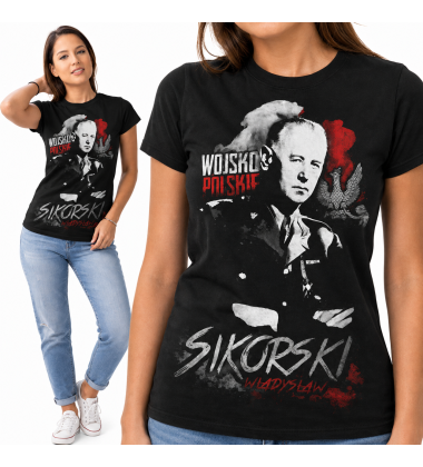Koszulka damska WŁADYSŁAW SIKORSKI